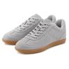 Sneaker ELBSAND "Freizeitschuh", Damen, Gr. 44, grau (hellgrau), Obermaterial: 93% Rindsleder, 7% Lederimitat. Futter: 100% Polyester. Decksohle: 100% Textilmaterial. Laufsohle: 100% Synthetik, Veloursleder, unifarben, casual, Schuhe, Retro Sneaker,...