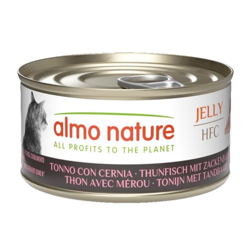 6x70g Grouper Tuna Jelly HFC Almo Nature Wet Cat Food