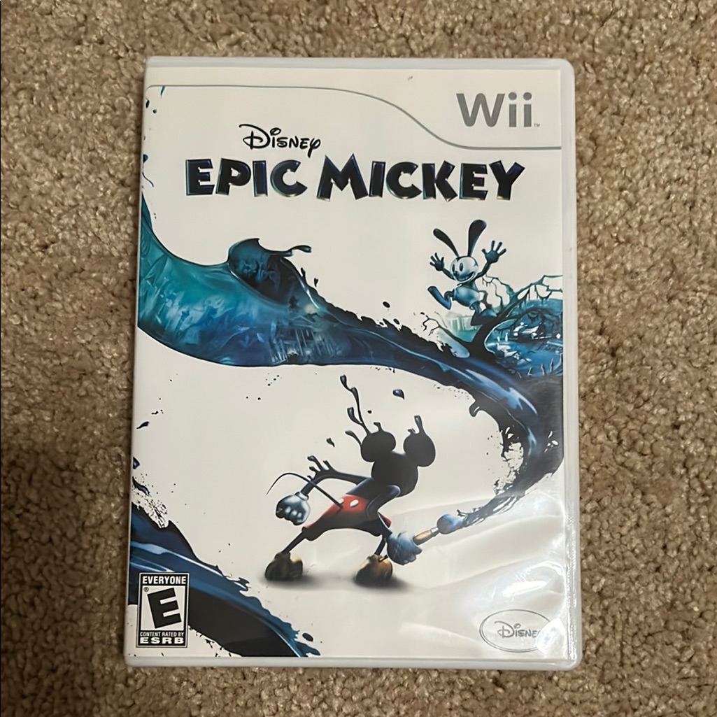 Disney Video Games & Consoles | Disney White Epic Mickey Video Game For Wii | Color: White | Size: Os