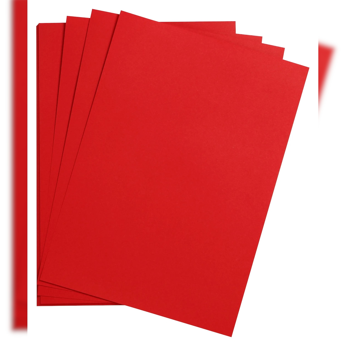Clairefontaine Maya Bastelkarton A4 185g 25 Bogen - Rot 975256C Image