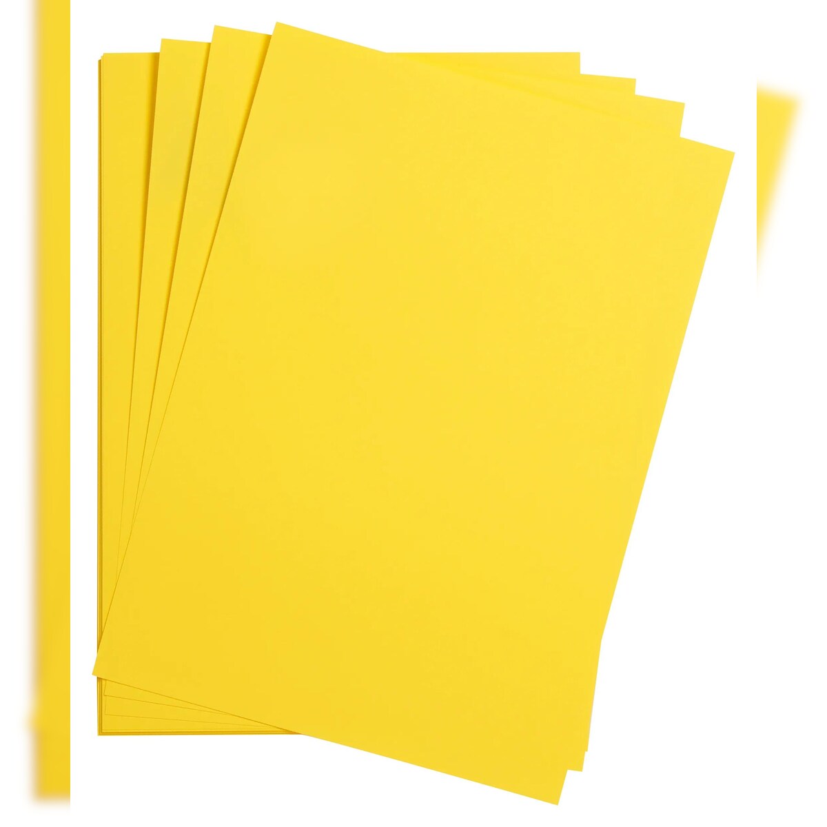 Clairefontaine Maya Tonpapier 50x70cm 120g 25 Bogen - Zitronengelb| 97154C Image