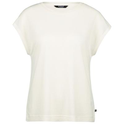 Stoic - Women's WoolHemp VarbergSt. Pique Top - Top Gr 3XL weiß Image