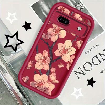 TEMU Cherry Design Case Gift For Pixel 9, 8, 7, 8a, 7a Pro Xl Eye Ladder Phone Image