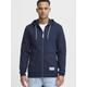 Indicode Kapuzenfleecejacke Herren marine, M