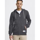 Indicode Kapuzenfleecejacke Herren anthrazit, XXXL