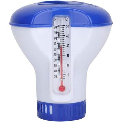 Ersandy - Schwimmbad-Chlor-Schwimmer für Chlortabletten, schwimmender Chlor-Diffusor mit Image
