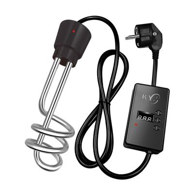 2000-W-Badheizung, elektrischer Tauchsieder, Reise-Tauchsieder, Edelstahl-Tauchsieder, elektrischer Image