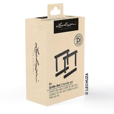LECHUZA® Ersatzteil 2 Griffe-Sets für CUBICO 30/40/50 CUBE 30/40/50 CUBICO ALTO TRIO 30/40 & CANTO Image