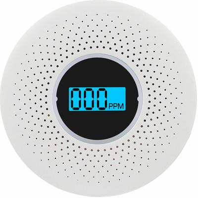 Kombinierter Rauch- und Kohlenmonoxidmelder mit Tonanzeige und Blitzalarm sowie LED-Alarm, Image