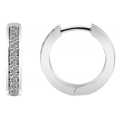 Paar Creolen ADELIA´S, silber, Ohrringe, Damen, Damen, Silber 925 (Sterlingsilber) Image