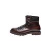 Schnürboots HENRY STEVENS "Barkley HB3", Herren, Gr. 42, braun (schwarzbraun), Leder, klassisch, Schuhe