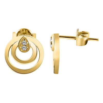 Paar Ohrhänger ADELIA´S, gold, Ohrringe, Damen, Damen, Gelbgold 333 Image
