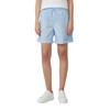 Shorts S.OLIVER, Damen, Gr. 42, N-Gr, pastel blau, Obermaterial: 50% Baumwolle, 50% Lyocell. Futter: 100% Baumwolle, unifarben, casual, regular fit ca. Mitte Oberschenkel, Hosen, Sommerhose mit elastischem Bund