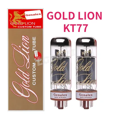 KT77 Vakuumröhre GOLD LION Ersatz 6L6GC EL34 6CA7 Factory Test Match DIY Röhrenverstärker Image