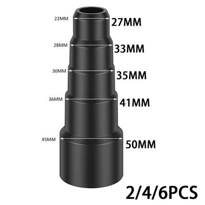 Universal Adapter Konverter Staubsauger Rohr Schlauch 50/42/34/30/23mm Stecker Zubehör Image