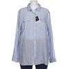 Eddie Bauer Damen Bluse, Gr. 46, hellblau, Baumwolle, Leinen