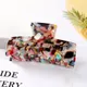 Vintage Hair Clip Simple Geometry Acetate Hair Claw Hair Clips for Women Girls Hair Accessories Hair Barrettes Crab Hair Clip