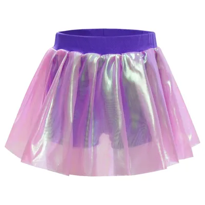 Kinder Prinzessin Röcke Mädchen Mesh Tüll Geburtstag Party Tutu Miniröcke Mädchen Rosa Lässiger Image