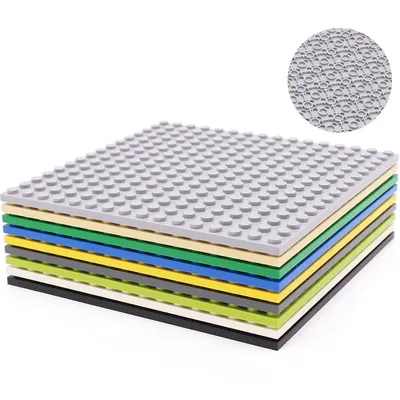 Bausteine, doppelseitige Grundplatte, 16 x 16, 91405, Montage von Teilen, MOC-Steine, Grundplatte, Image