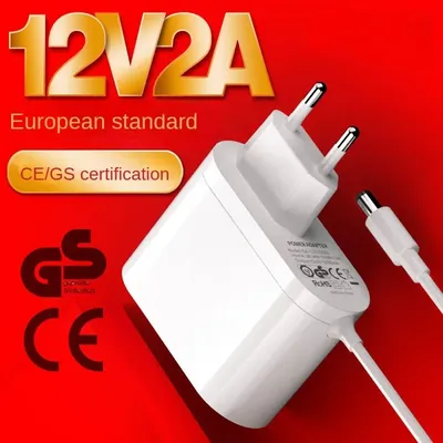 12V 24W EU-Stecker adapter AC 240-5.5 V bis DC 12V 2a 2,1 * mm LED-Netzteil für LED-Streifen Image