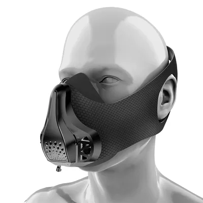 Workout Running Gym Mask Adjustable 48 Breathing Levels Air Resistance Sports Mask Fitness Exercise