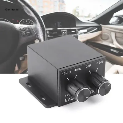 6XDB Car Regulator Amplifier Bass Subwoofer Stereo Controller 4 RCA