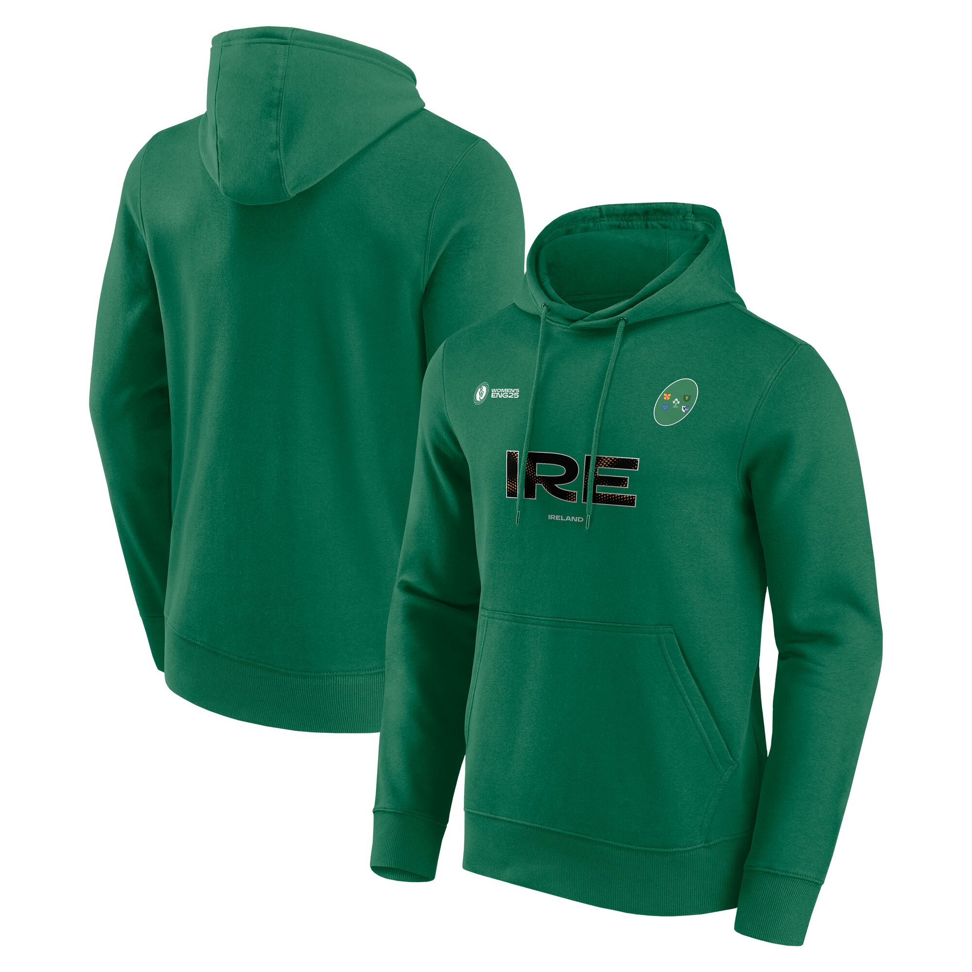 Rugby-WM 2025-Fanhoodie für Damen – Irland Image