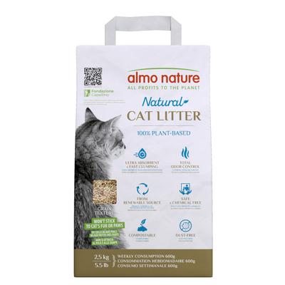 2x2.5kg Grain Texture Natural Cat Litter Almo Nature Cat Litter