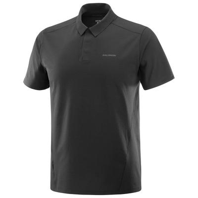 Salomon - Trackline Polo Shirt - Polo-Shirt Gr M schwarz/grau Image