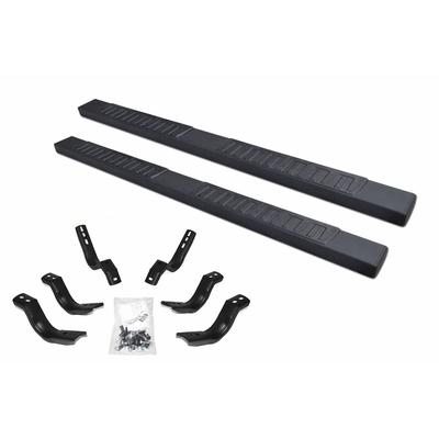 Go Rhino Running Boards Galvanized Steel Textured Black OE Xtreme II Series, Lifetime limited warranty 6862434680T