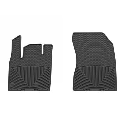 Weathertech Floor Mats Made of Rubberized Thermoplastic Elastomer Black Molded Liner All-weather Series, Front Row, W621
