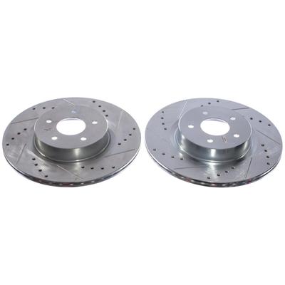 Powerstop Brake Disc Evolution Genuine Geomet Series, Rear, 90-day / 3000-mile limited warranty JBR1926XPR