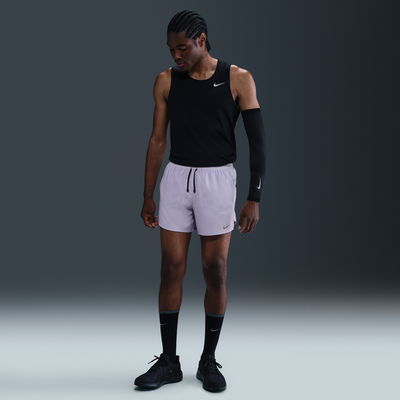 Nike Stride Men's Dri-FIT 13cm (approx.) Brief-Lined Running Shorts - Purple - Polyester