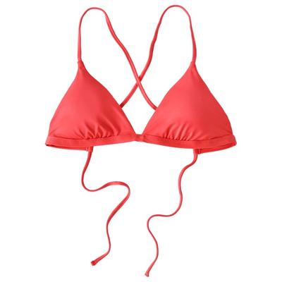 Patagonia - Women's Cross Shore Triangle Top - Bikini-Top Gr L rot/weiß Image