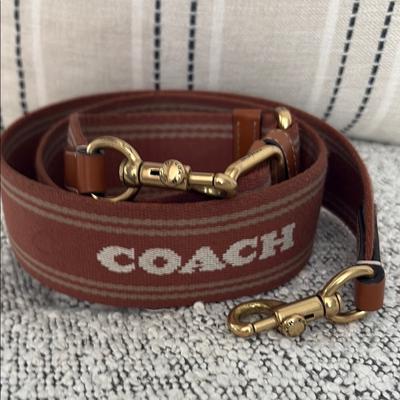 Coach Accessories | Coach Guitar Strap | Color: Tan | Size: Os