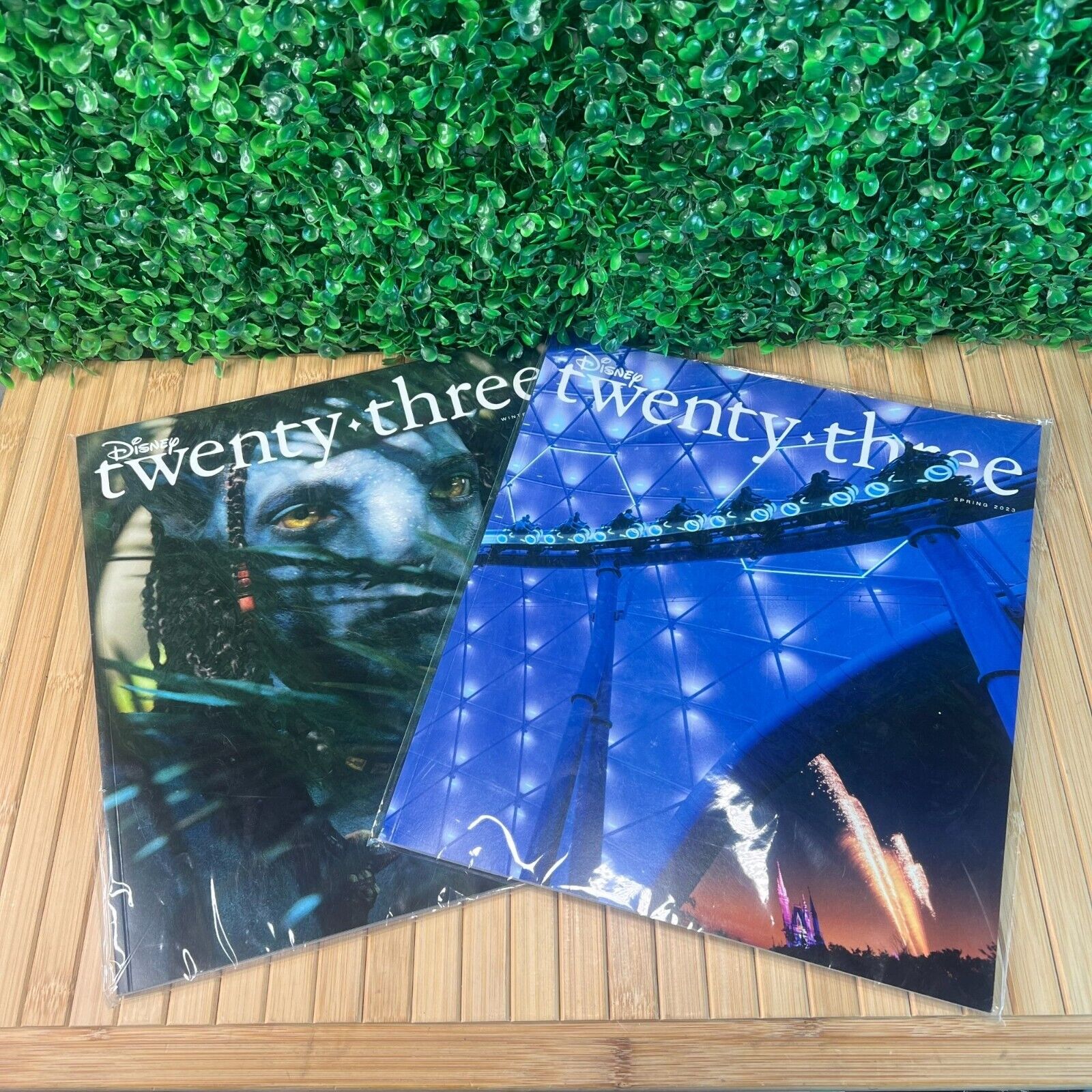 Disney Accents | Disney Twenty Three D23 Magazine Spring 2023 Winter 2022 Avatar Tron New Sealed | Color: Blue | Size: Os