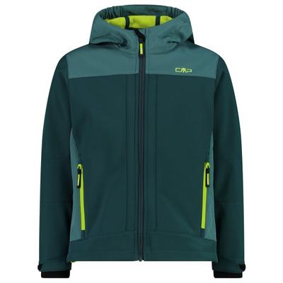 CMP - Boy's Jacket Fix Hood Softshell - Softshelljacke Gr 104 blau Image