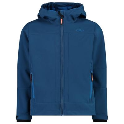 CMP - Boy's Jacket Fix Hood Softshell - Softshelljacke Gr 98 blau Image