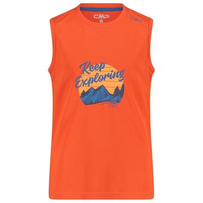 CMP - Boy's Sleeveless T-Shirt - Top Gr 98 rot