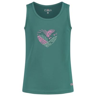 CMP - Girl's Piquet Top - Top Gr 104 türkis Image