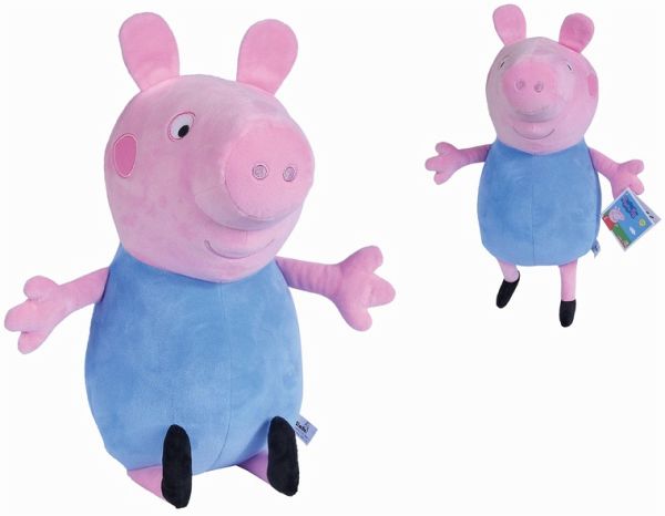 Simba 109261003 - Peppa Pig, Plüsch Schorsch, Tierfigur, 31cm - Simba Toys