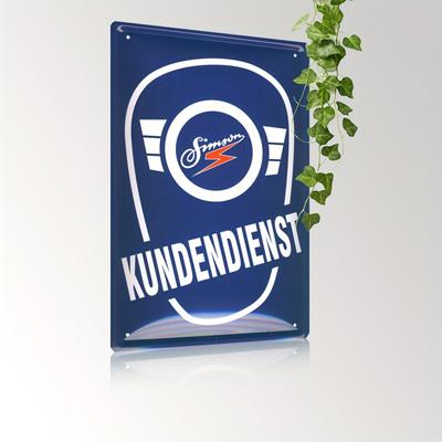 TEMU 2d Flat - 1pc Ifa Moped Motorrad Handwerker Decorative Metal Sign, 8x12 Inch Wall Hanging Plaque, Multipurpose Vintage Style, No Electricity Needed, Retro Sig Image