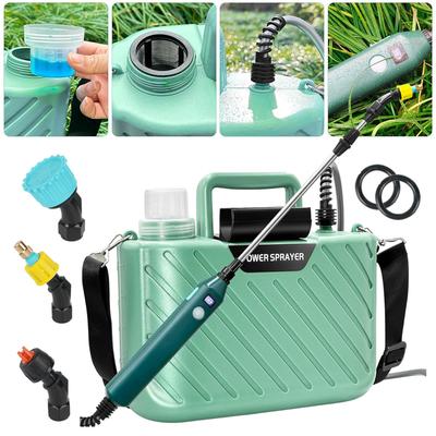 "TEMU Portable 5l Sprayer With 23.6" Telescopic Wand 3 Adjustable Nozzles For Yard Lawn Garden" Image