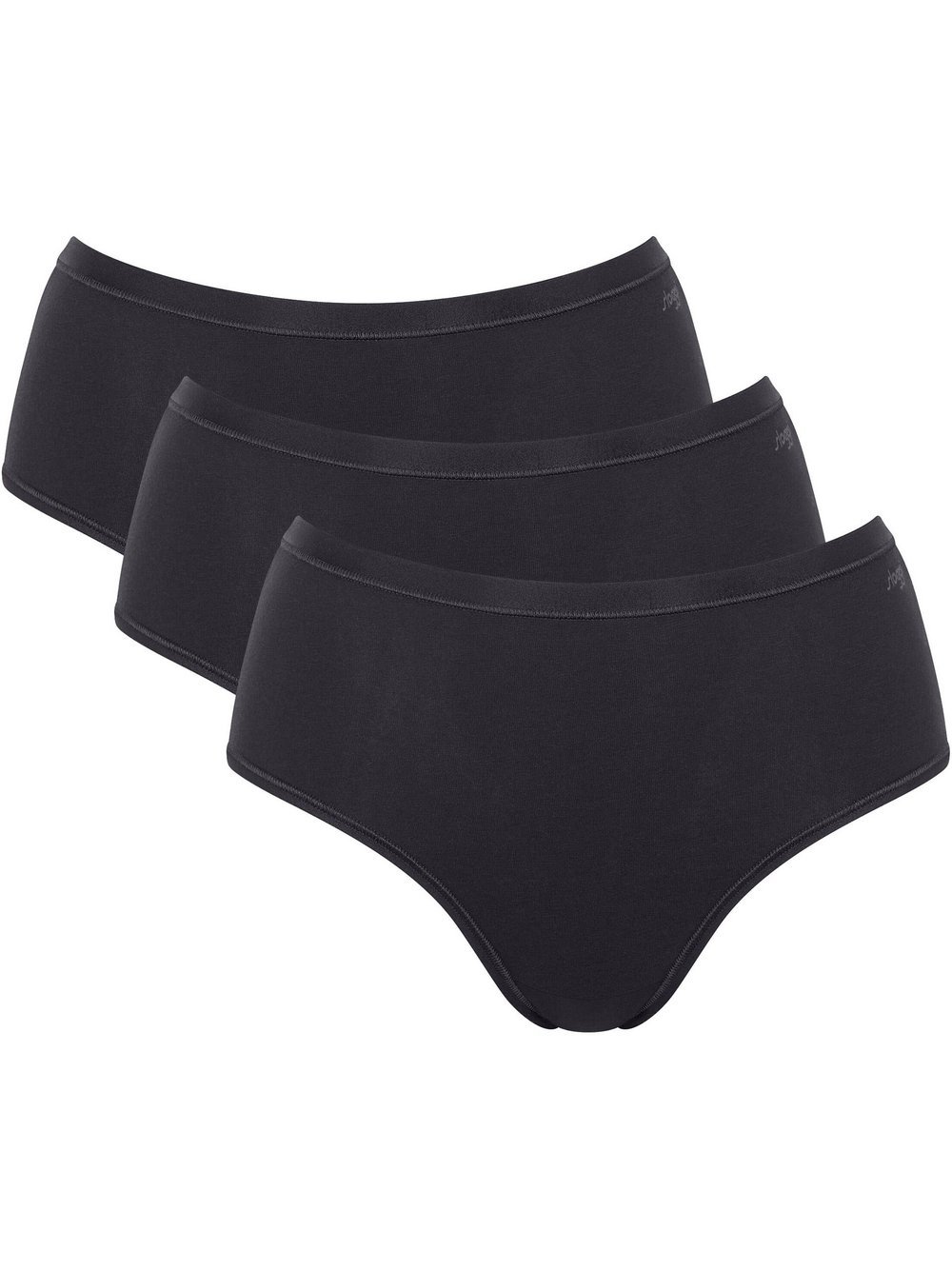 sloggi Midislip Damen schwarz, L