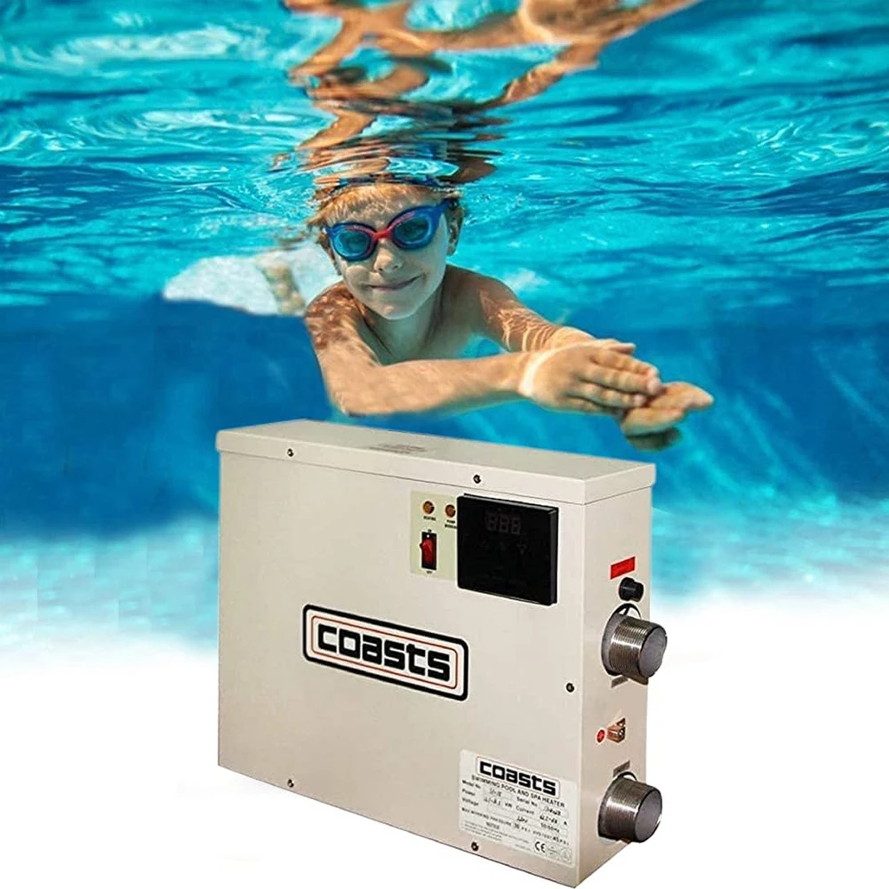 5,5 kW 7,5 kW 9 kW 11 kW Warmwasserbereiter für Schwimmbad und Badewanne, Thermostat 220 V/380 V, brandneu Image