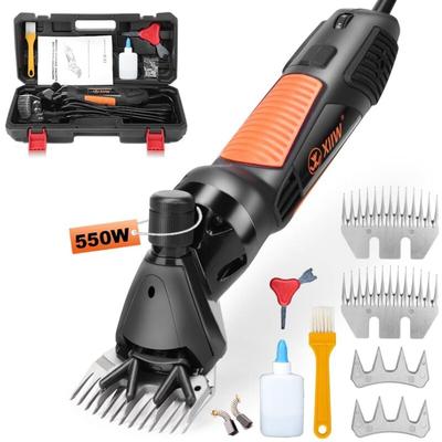 Elektrische Schafschere 550W, Professionell Schafschermaschine, 6 Geschwindigkeiten Clipper Trimmer Image