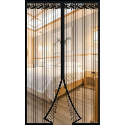 Crediri Magnet Fliegengitter Balkontür 90x210cm, Magnetischer Fliegenvorhang Ohne Bohren, Image