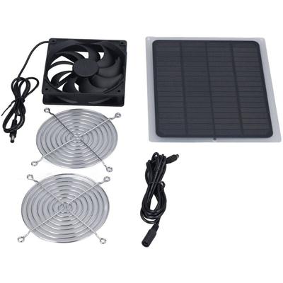 6W Solarpanel-Ventilator mit Schutznetz, wasserdichter Gewächshaus-Hühnerstall für den Außenbereich Image