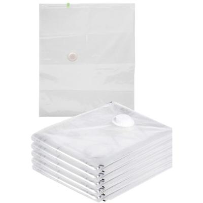 6er-Pack Vakuumbeutel für Kleidung, transparente Vakuumbeutel für Steppkleidung (40 x 50 cm) Image