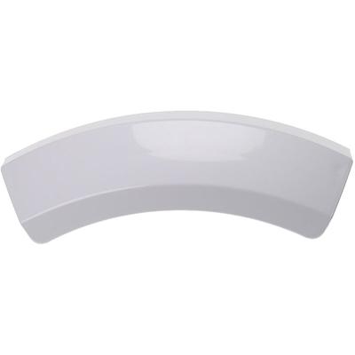vhbw Türgriff kompatibel mit Bosch Maxx 7 WTE8637F Trockner - 240 x 71 x 25 mm - gebogen - weiß Image